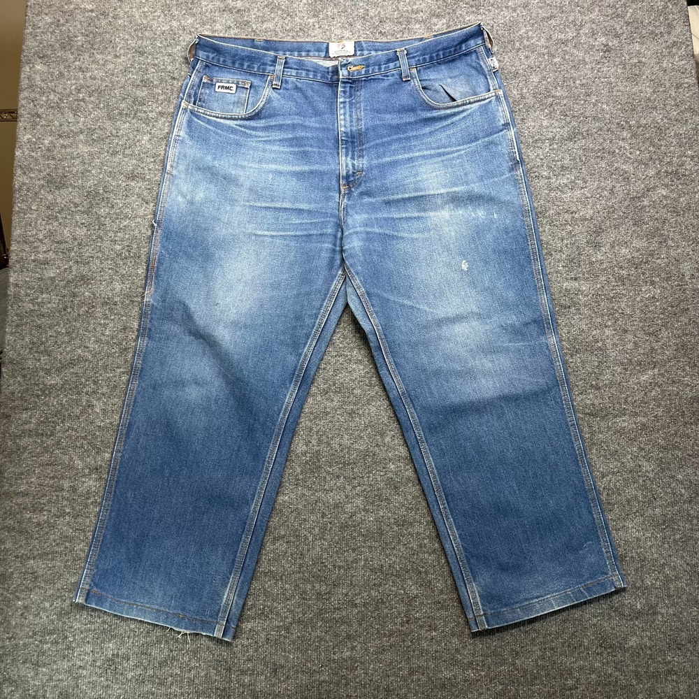 Tyndale Flame Resistant‎ Jeans Men's Blue Denim Classic Zip Fly USA Made - 41X28